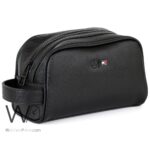 Tommy Hilfiger Mens Clutch Black Bag Gift Box Mercedes Benz Edition | Watches Prime