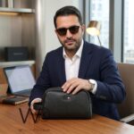 Tommy Hilfiger Mens Clutch Black Bag Gift Box Mercedes Benz Edition | Watches Prime