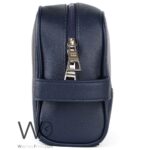 Tommy Hilfiger Navy Blue Leather Mens Clutch Bag Gift Box | Watches Prime