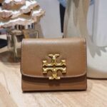 Tory Burch Tan Camel Leather Women’s Mini Wallet with Gold Logo | Watches Prime Tory Burch Tan Camel Leather Women’s Mini Wallet with Gold Logo | Watches Prime