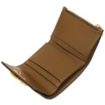 Tory Burch Tan Camel Leather Women’s Mini Wallet with Gold Logo | Watches Prime Tory Burch Tan Camel Leather Women’s Mini Wallet with Gold Logo | Watches Prime