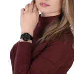 Lacoste Women's 12.12 Black Leather Watch | Watches Prime Lacoste Women's 12.12 Black Leather Watch | Watches Prime