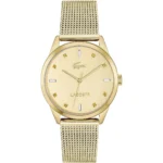 Lacoste Women's Gemala Gold Mesh Watch | Watches Prime