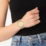 Lacoste Women's Gemala Gold Mesh Watch | Watches Prime