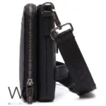 Lacoste Black Piqué Crossbody Bag & Clutch | Watches Prime