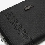Lacoste Black Piqué Crossbody Bag & Clutch | Watches Prime
