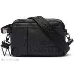 Lacoste Men's Triple Zip Crossbody Bag | Watches Prime
