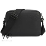 Tommy Hilfiger Men's Black Crossbody Bag | Watches Prime