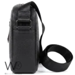 Tommy Hilfiger Men's Black Crossbody Bag | Watches Prime