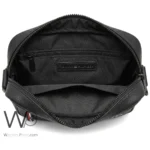 Tommy Hilfiger Men's Black Crossbody Bag | Watches Prime