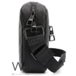 Tommy Hilfiger Black Pebbled Crossbody Bag | Watches Prime