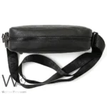 Tommy Hilfiger Black Pebbled Crossbody Bag | Watches Prime