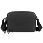 Tommy Hilfiger Black Pebbled Monogram Bag | Watches Prime