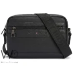 Tommy Hilfiger Men's Pebbled Crossbody Bag | Watches Prime