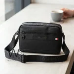 Tommy Hilfiger Men's Pebbled Crossbody Bag | Watches Prime