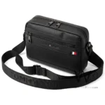 Tommy Hilfiger Men's Pebbled Crossbody Bag | Watches Prime