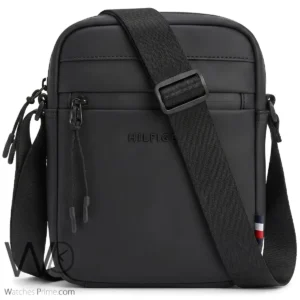 Tommy Hilfiger Black Crossbody Bag | Watches Prime