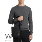 Tommy Hilfiger Black Crossbody Bag | Watches Prime