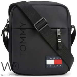Tommy Hilfiger Black Crossbody Bag | Watches Prime