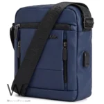 Calvin Klein Blue Matte Tech Crossbody Bag | Watches Prime