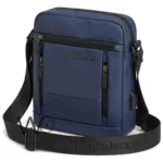 Calvin Klein Blue Matte Tech Crossbody Bag | Watches Prime