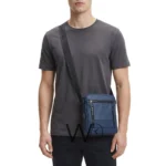 Calvin Klein Blue Matte Tech Crossbody Bag | Watches Prime