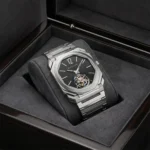 Bvlgari Men's Octo Black Dial Watch | Watches Prime
