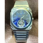Bvlgari Men's Octo Blue Marble Watch | Watches Prime