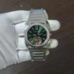 Bvlgari Men's Octo Green Dial Watch | Watches Prime