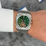 Bvlgari Men's Octo Green Dial Watch | Watches Prime