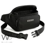 Calvin Klein Men's Black Multi-Zip Waist Bag | Watches Prime