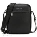 Calvin Klein Black Pebbled Crossbody Bag | Watches Prime