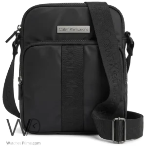 Calvin Klein Black Pebbled Crossbody Bag | Watches Prime