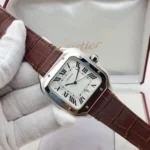 Cartier Men's White Dial Square Watch | Watches Prime
