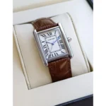 ساعة كارتير Cartier رجالي جلد بني كلاسيك | واتشز برايم ساعة كارتير Cartier رجالي جلد بني كلاسيك | واتشز برايم