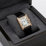 ساعة كارتييه Cartier رجالي ذهبي مستطيلة | واتشز برايم ساعة كارتييه Cartier رجالي ذهبي مستطيلة | واتشز برايم
