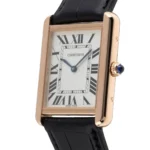 ساعة كارتييه Cartier رجالي ذهبي مستطيلة | واتشز برايم ساعة كارتييه Cartier رجالي ذهبي مستطيلة | واتشز برايم