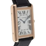 ساعة كارتييه Cartier رجالي ذهبي مستطيلة | واتشز برايم ساعة كارتييه Cartier رجالي ذهبي مستطيلة | واتشز برايم