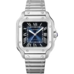 Cartier Men's Santos Automatic Blue Watch | Watches Prime Cartier Men's Santos Automatic Blue Watch | Watches Prime