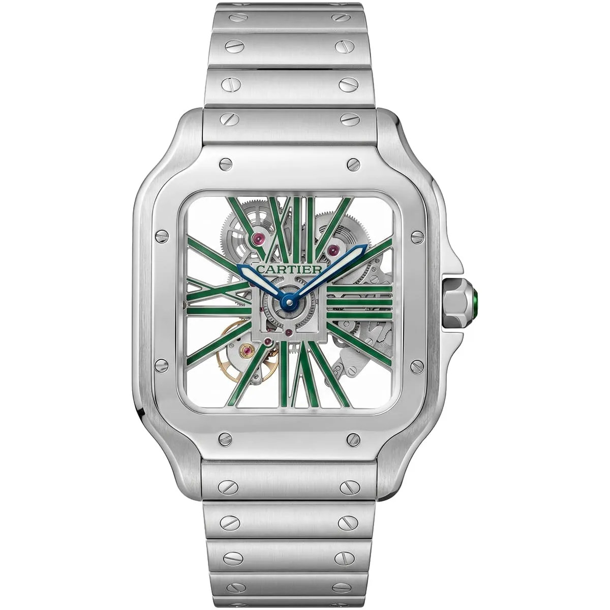Cartier Men's Santos Automatic Watch | Watches Prime Cartier Men's Santos Automatic Watch | Watches Prime