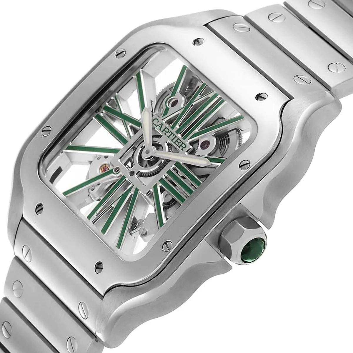 Cartier Men's Santos Automatic Watch | Watches Prime Cartier Men's Santos Automatic Watch | Watches Prime