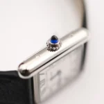 ساعة كارتييه Cartier رجالي مستطيلة فضي | واتشز برايم ساعة كارتييه Cartier رجالي مستطيلة فضي | واتشز برايم