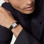 ساعة كارتييه Cartier رجالي مستطيلة فضي | واتشز برايم ساعة كارتييه Cartier رجالي مستطيلة فضي | واتشز برايم