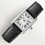 ساعة كارتييه Cartier رجالي مستطيلة فضي | واتشز برايم ساعة كارتييه Cartier رجالي مستطيلة فضي | واتشز برايم