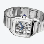 Cartier Men's Skeleton Silver-Tone Watch | Watches Prime Cartier Men's Skeleton Silver-Tone Watch | Watches Prime
