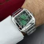 Cartier Men's Square Green Dial Watch | Watches Prime Cartier Men's Square Green Dial Watch | Watches Prime