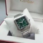 Cartier Men's Square Green Dial Watch | Watches Prime Cartier Men's Square Green Dial Watch | Watches Prime