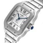 Cartier Men's Square White Dial Watch | Watches Prime