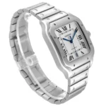 Cartier Men's Square White Dial Watch | Watches Prime