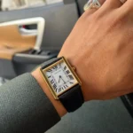 Cartier Men's Tank Gold-Tone Dress Watch | Watches Prime